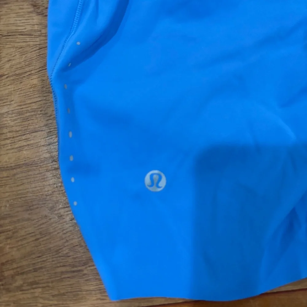 lululemon athletica Light Blue Bike Shorts